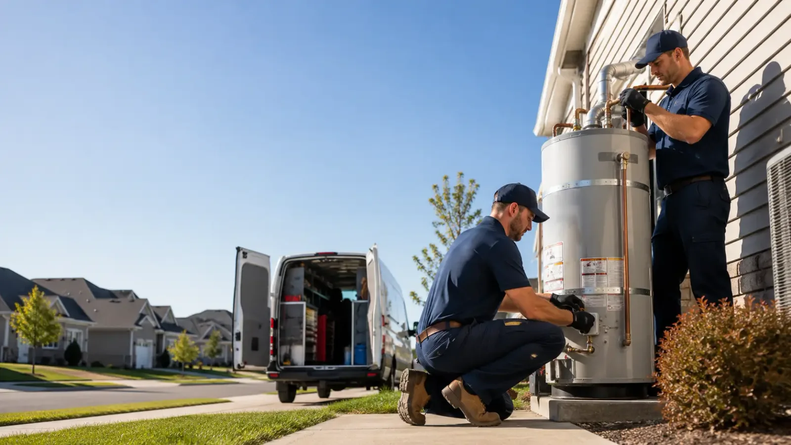 Water Heater Installation in New Bavaria, OH